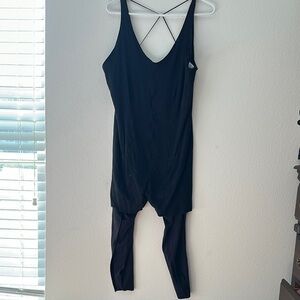 Sleeveless Jumpsuit running with pants Nike dri fit